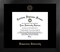 Valparaiso University 10w x 8h Manhattan Black Single Mat Gold Embossed Diploma Frame with Bonus Campus Images Lithograph (value savings at $59)